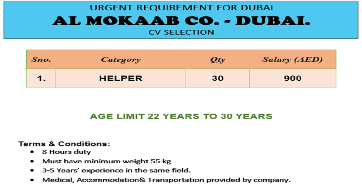 jobs in Dubai