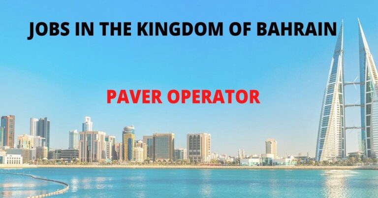 JOBS IN THE KINGDOM OF BAHRAIN