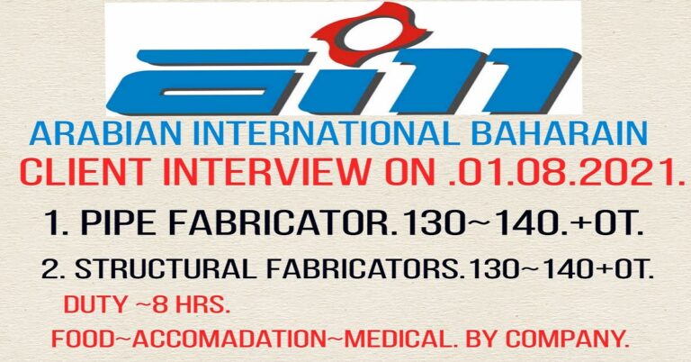 Arabian International Company Bahrain Requirement