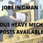 JOBS IN OMAN FOR HEAVY MECHANIC POSTS.