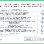 Urgent Requirement for Al Ayuni Saudi || Al Ayuni Salary 2022